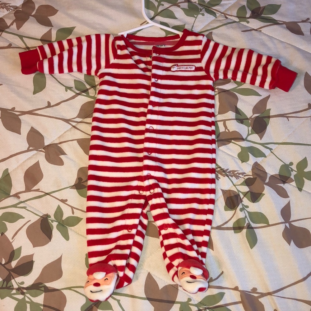 Santa helper onesie